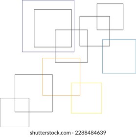 vector background design with line box