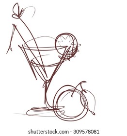 vector background for design. The menu, cocktails,  dessert, coffee , bar.