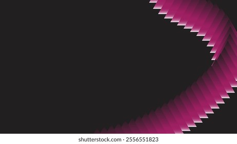 A vector background design of a modern abstract composition with smooth wavy gradient shapes in a vibrant blend of purple colors