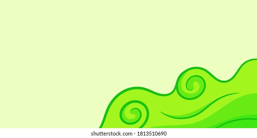 vector background design with weird wave flow theme