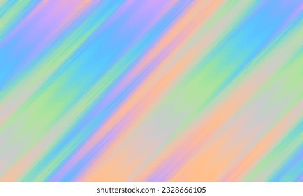 Vector background with diagonal defocused thin lines. Vector horizontal image.