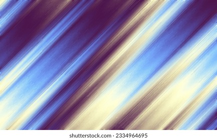 Vector background with diagonal defocused thin lines. Vector horizontal image.