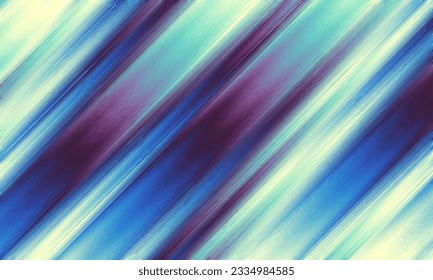 Vector background with diagonal defocused thin lines. Vector horizontal image.