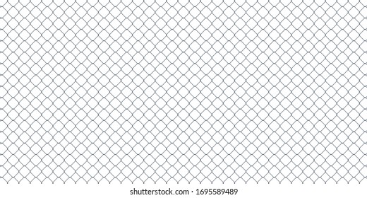 vector background of diamond shaped metal fence mesh
