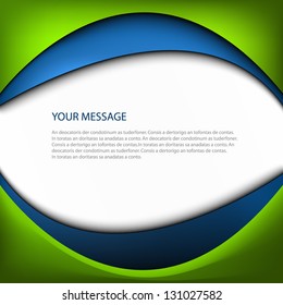 vector background dimension 3d graphic message board for text and message design line shadow for modern web design