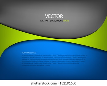 vector background dimension 3d overlap graphic message board for text and message design frame line shadow for modern web design eps10