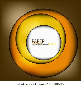 vector background dimension 3d overlap graphic message board for text and message design frame line shadow for modern web design