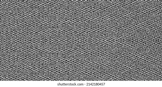 Vector background.  Distressed texture of weaving fabric.