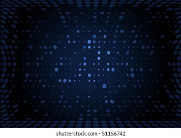 Vector background dots