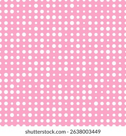Vector Background. Dots of different sizes. Seamless pattern. Graphic image. Simplicity. Texture. Texture. Wallpaper. Noise.