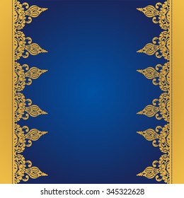 Vector background in east style on moroccan seamless eps10