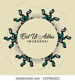 Vector Background Eid Ul Adha Mubarak Vector Eps.10
