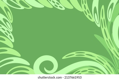 Vector background with elegant twisted elements
