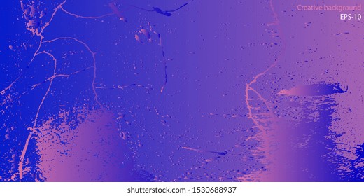 Vector background. Vector fantastic spots modern futuristic background template, abstract illustration. Randomly scattered shapes. Abstract screen saver. EPS-10