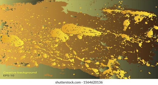 Vector background. Vector fantastic spots modern futuristic background template, abstract illustration. Randomly scattered shapes. Abstract screen saver. EPS-10