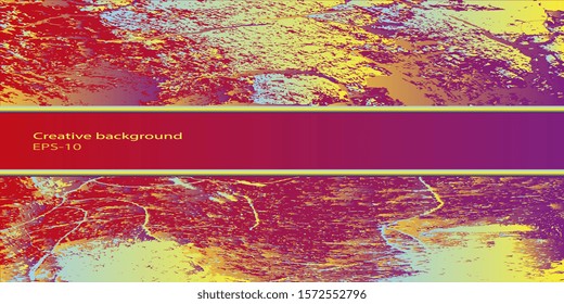 Vector background. Vector fantastic spots modern futuristic background template, abstract illustration. Randomly scattered shapes. Abstract screen saver. EPS-10
