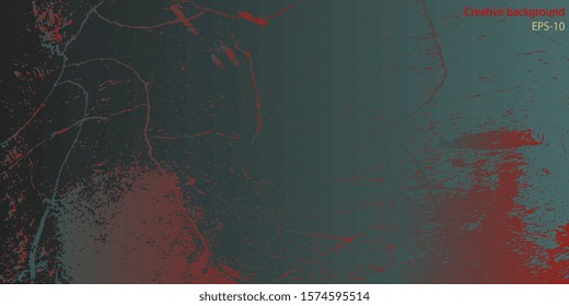 Vector background. Vector fantastic spots modern futuristic background template, abstract illustration. Randomly scattered shapes. Abstract screen saver. EPS-10