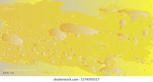 Vector background. Vector fantastic spots modern futuristic background template, abstract illustration. Randomly scattered shapes. Abstract screen saver. EPS-10