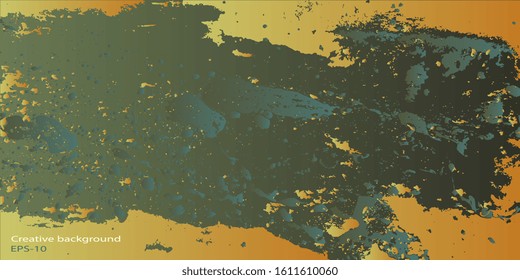 Vector background. Vector fantastic spots modern futuristic background template, abstract illustration. Randomly scattered shapes. Abstract screen saver. EPS-10