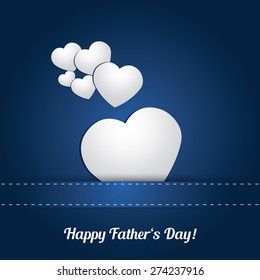 Vector background for Father's Day.