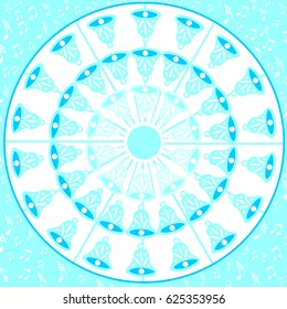 Vector background for festivity, celebration and music