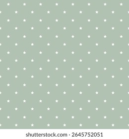 Vector background with five angled stars. Polka dot wallpaper. Fashion childish seamless pattern. Cute joyful allover print for fabric, paper, textile, kids clothes and accessories.