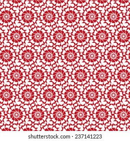 Vector Background. Floral Pattern, Wallpaper with Flowers.