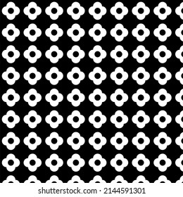 Vector background of flowers, white color, flat style