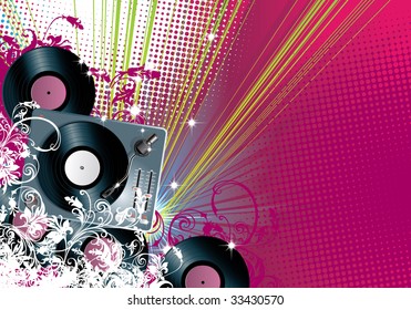 vector background for flyers and more