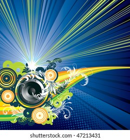 vector background for flyers and more