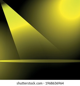 Vector background with focus light effect