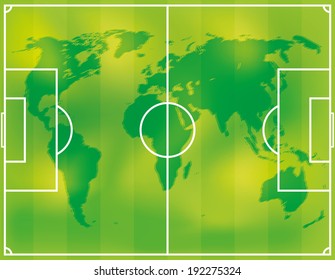 Vector background. Football.