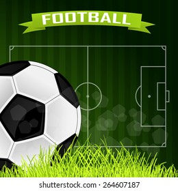 vector background for football cards