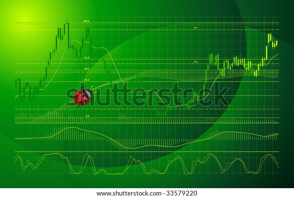 Vector Background Forex Chart Stock Vector Royalty Free 33579220 - 