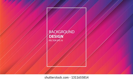 Vector Background With The Form Of Colorful And Elegant Gradient Layer. Vector EPS .10