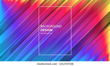 Vector Background Form Colorful Elegant Gradient Stock Vector (Royalty ...