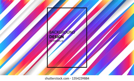 Vector Background With The Form Of Colorful And Elegant Gradient Layer. Vector EPS .10 - Vector