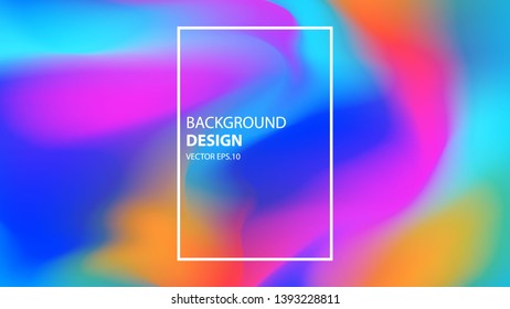 Vector Background With The Form Of Colorful And Elegant Gradient Layer. Vector EPS .10 - Vector - Vector