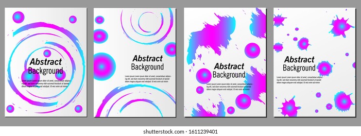 Vector Background With The Form Of Colorful And Elegant Gradient Layer. Vector EPS .10