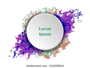 Vector background in the form of marble colored texture