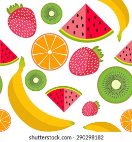 Vector background fruit 