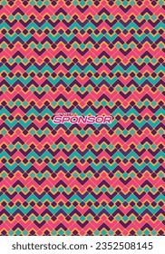 Vector Background Fun Pastel for Sport Jersey Sublimation Pattern Texture