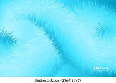 Vector background furry style blue color