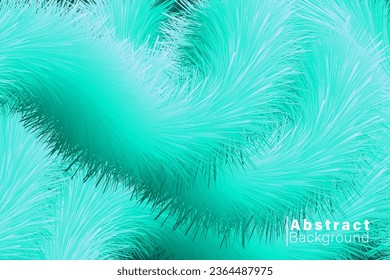 Color verde de color de pelusa de fondo vectorial