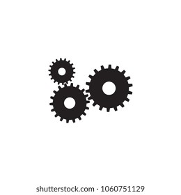 Vector background. Gears, trundles and cogwheels, machine mechanism.