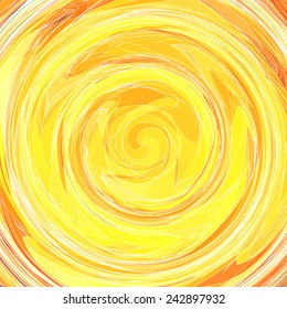 Vector background of geometric colorful spiral texture