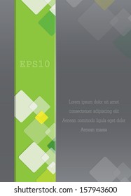 vector background with geometric elements and copy space. Eps10