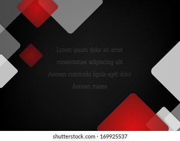 vector background with geometric elements and copy space. Eps10