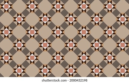 Vector background with geometric pattern, classic style, elegant and sober seamless design