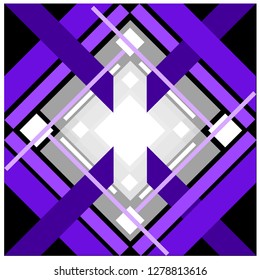 vector background in geometric pattern, vector illustration